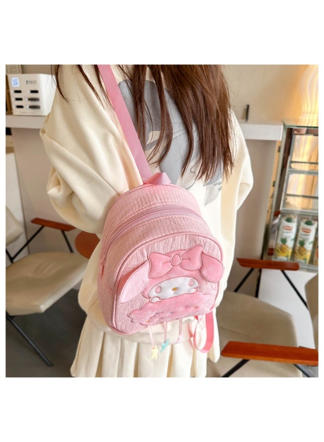 Pink Melody backpack, shoulder bag, handbag, children's toy bag - Image 3